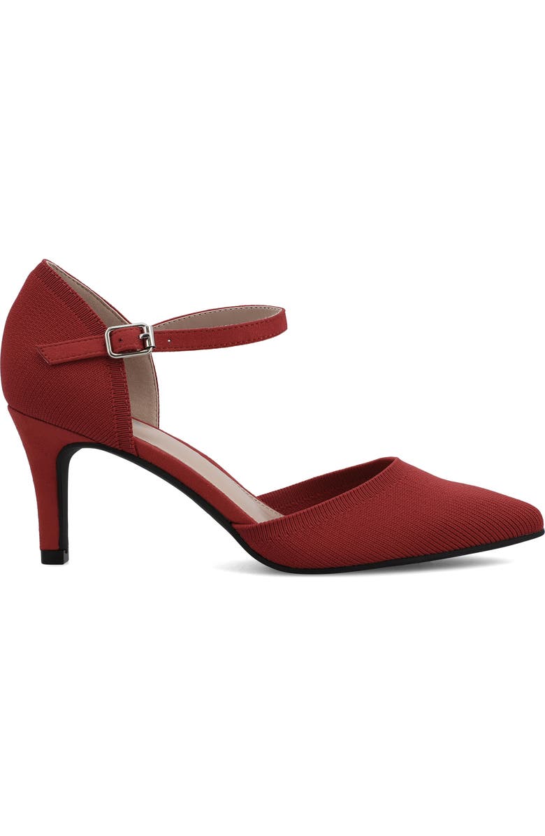MIA Bivi Ankle Strap Pump, Alternate, color, Red
