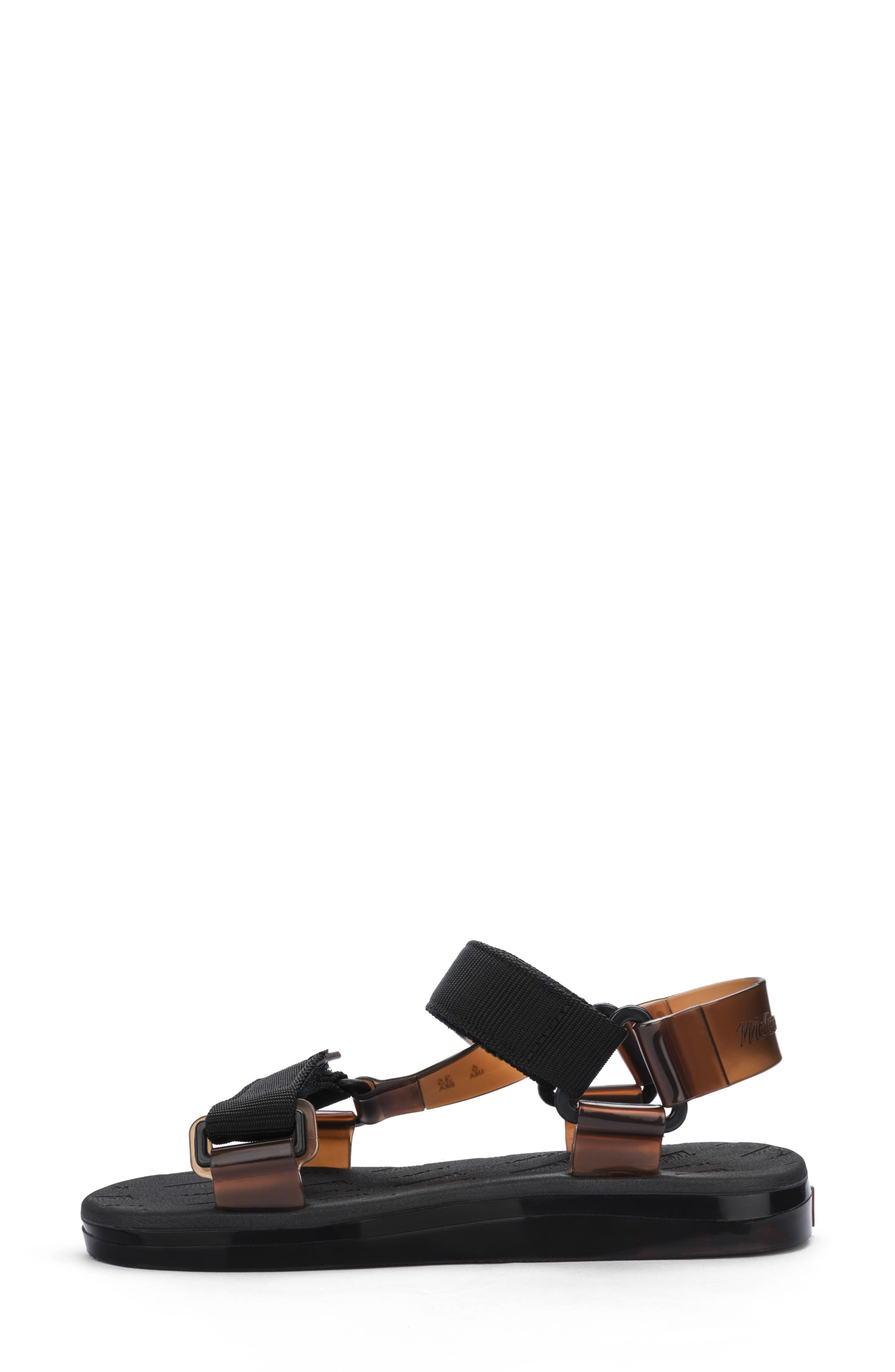 Melissa Papete Rider Sandal, Alternate, color, 