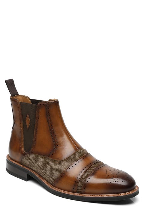 Louvier Cap Toe Chelsea Boot (Men)