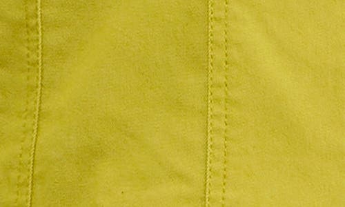 Nina Leonard Denim Peplum Jacket In Multi