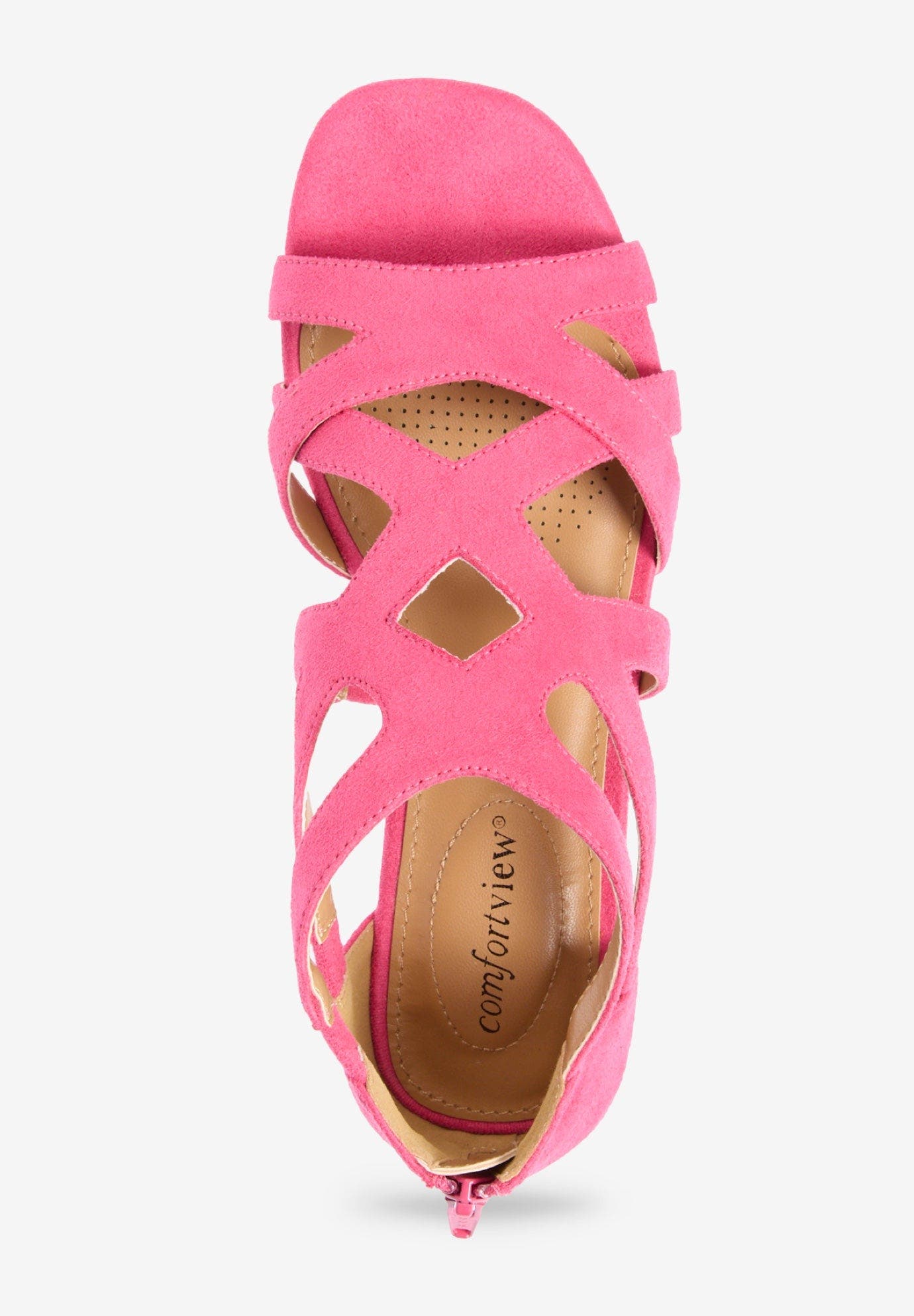 The Lana Sandal, Alternate, color, VIVID PINK