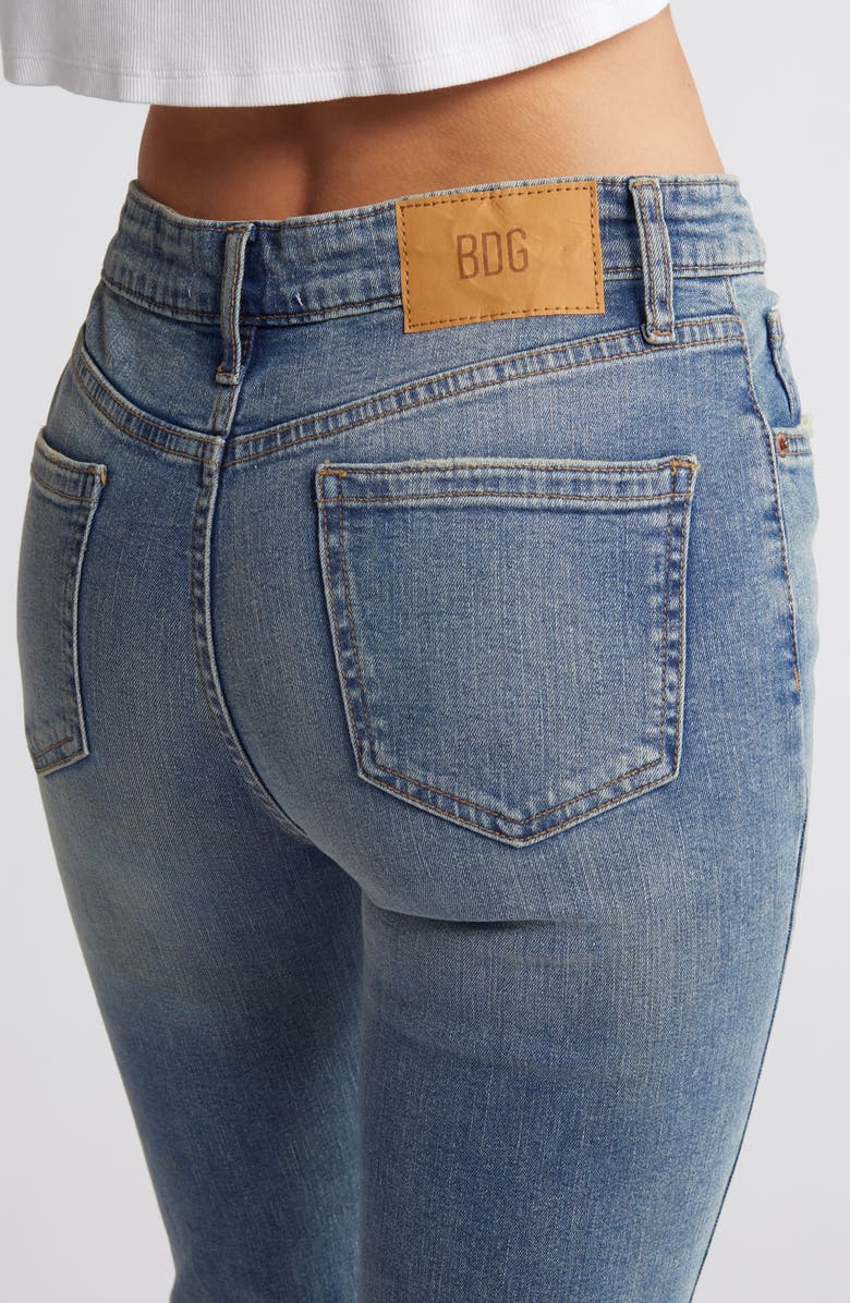 BDG Urban Outfitters Mid Rise Flare Jeans, Alternate, color, Light Wash