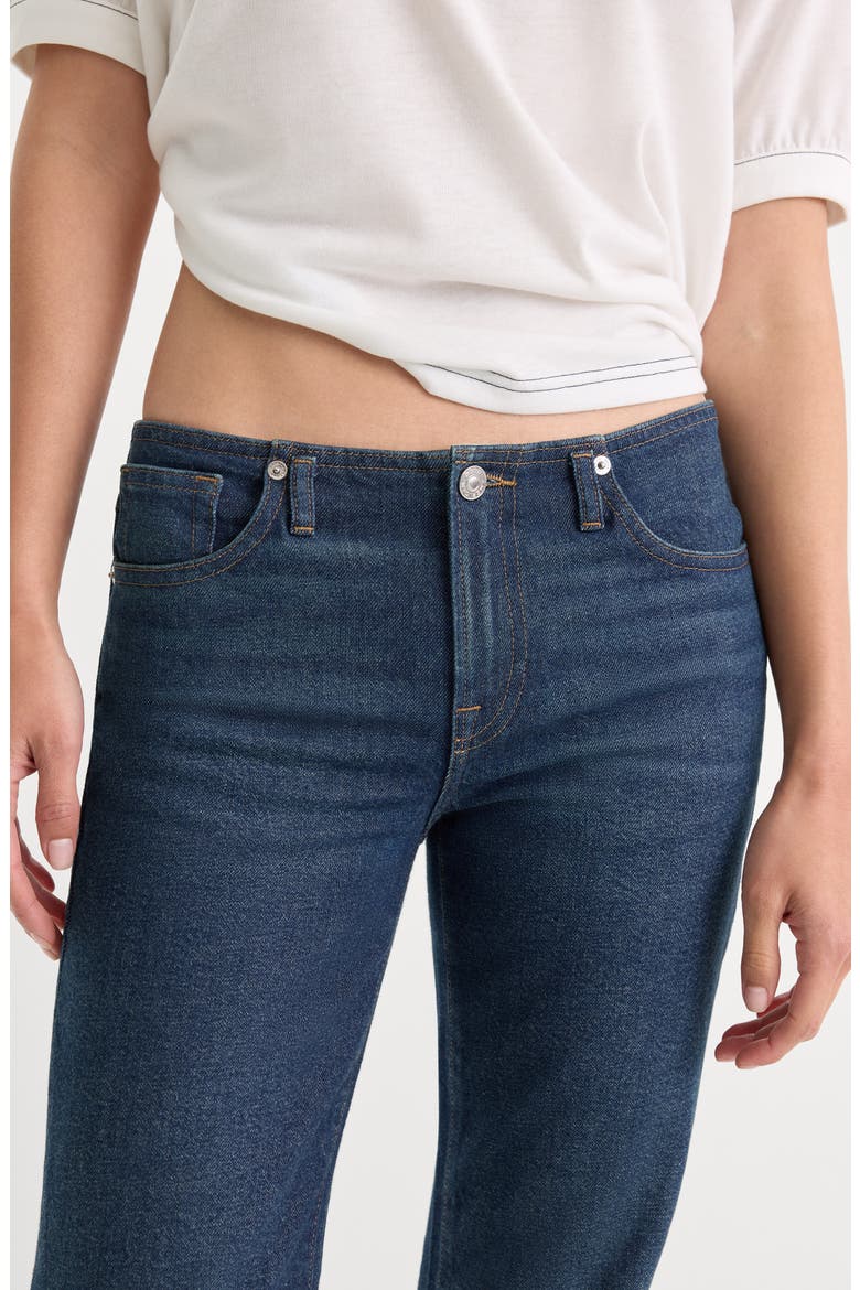 Ghost Waist Low Rise Bootcut Jeans, Alternate, color, INDIGO1329
