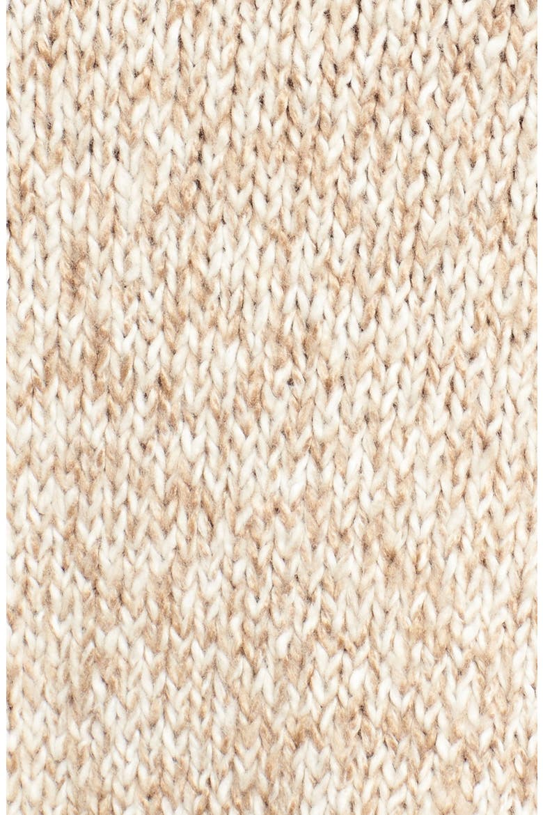Fringe Poncho Cardigan, Alternate, color, MUSHROOM MULTI