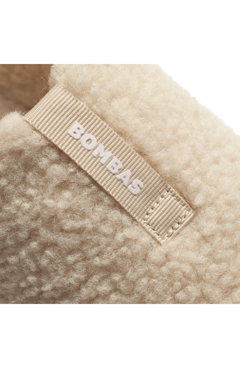 Bombas Sunday Faux Fur Slippers, Alternate, color, Soft White