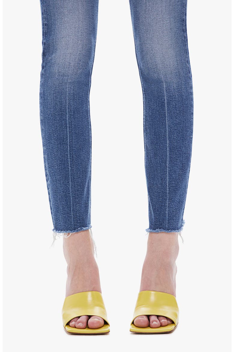 Dazzler Fray Hem Ankle Straight Leg Jeans, Alternate, color, OPPOSITES ATTRACT
