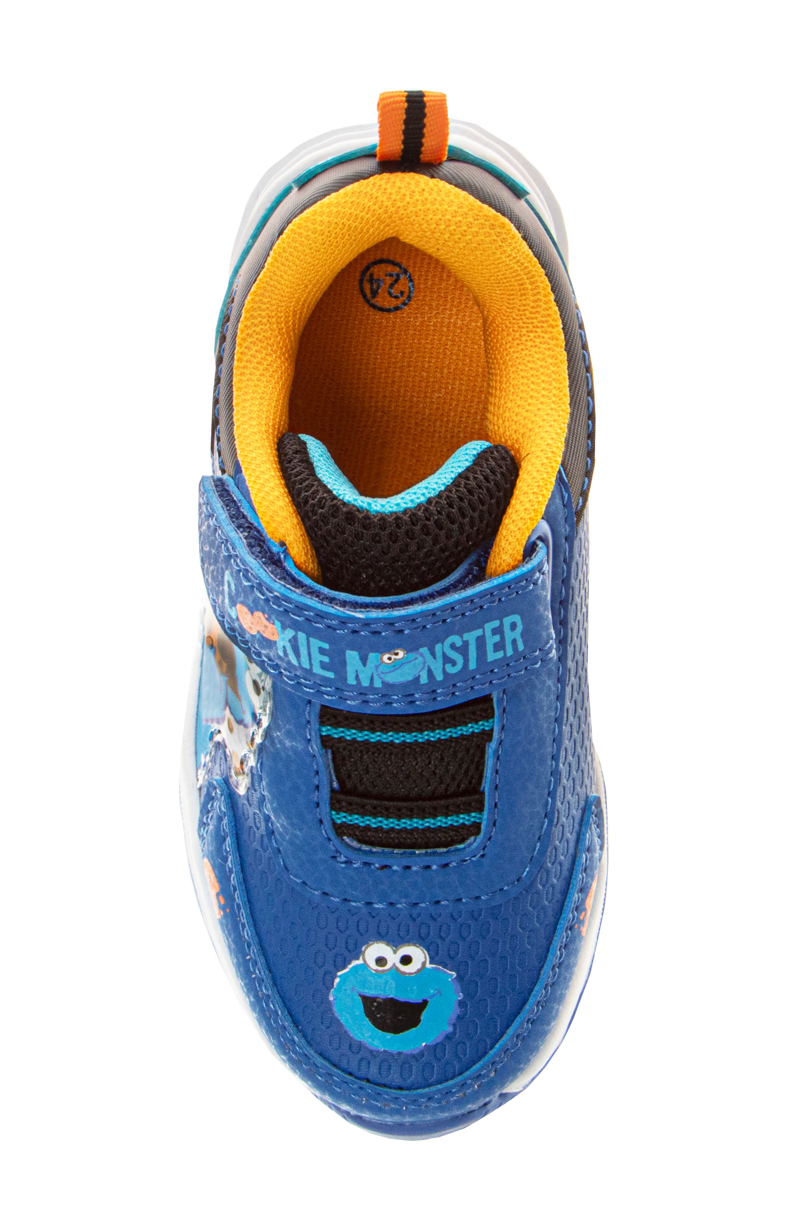 JOSMO Kids' Sesame Street<sup>®</sup> Cookie Monster Sneaker, Alternate, color, 