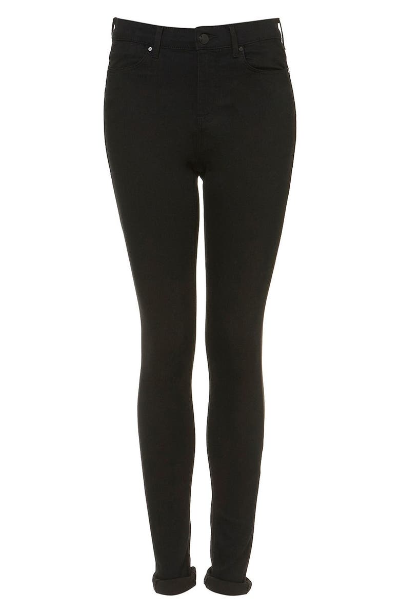 Topshop 'Leigh' High Rise Skinny Jeans, Alternate, color,