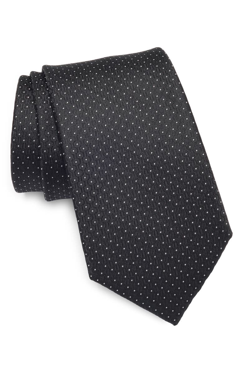 Michael Kors Magnan Geo Tie, Main, color, Black