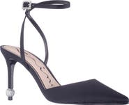 Nina Nasha Ankle Strap Pointed Toe Pump