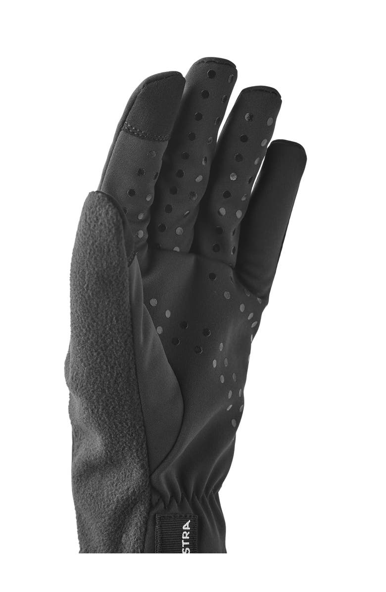 Hestra Runners Touchscreen Gloves, Alternate, color, Black/ Black