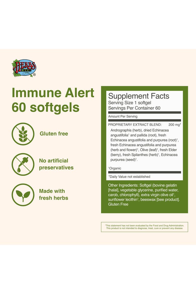 Immune Alert 60 ct. Softgels, Alternate, color, No Color