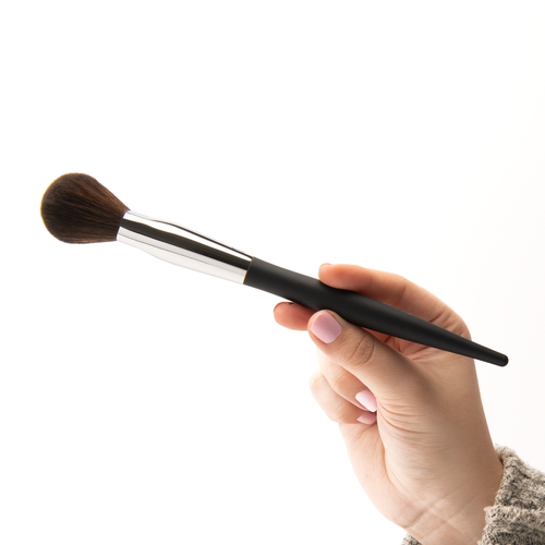 Omnia Brush Pro Dome Powder Makeup Brush In Black