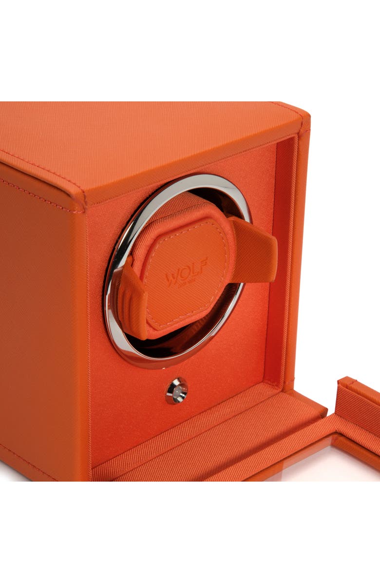 WOLF Cub Single Watch Winder with Cover, Alternate, color, 