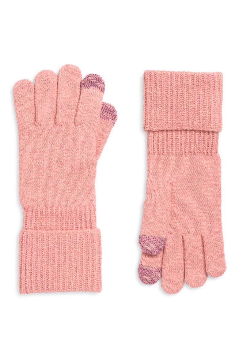 Jackson Tech Gloves, Main, color, MISTY ROSE
