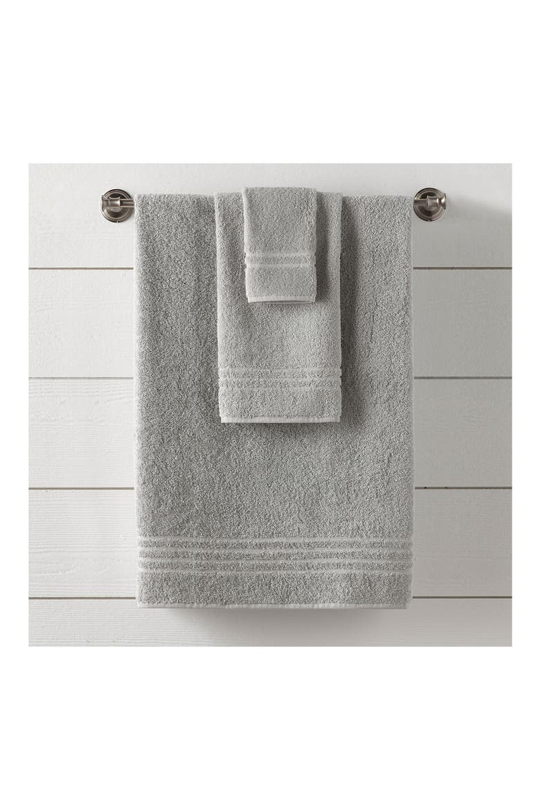 Ella Jayne Face-Hand-Body 6-Piece Towel Set, Alternate, color, SILVER