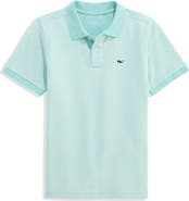 vineyard vines Kids' Edgartown Stripe Cotton Blend Polo
