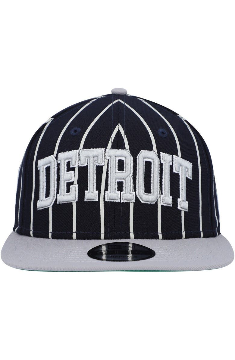 New Era Men's New Era Navy/Gray Detroit Tigers City Arch 9FIFTY Snapback Hat, Alternate, color, Navy