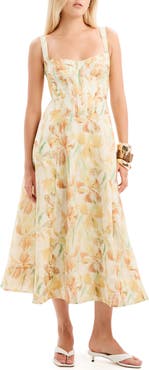 Bardot Adaline Floral Midi Dress