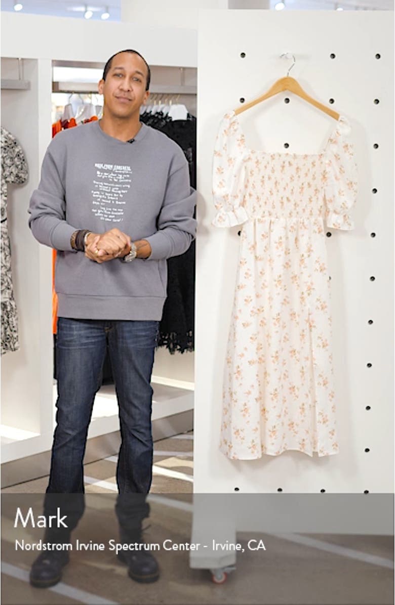 Marabella Linen Dress, sales video thumbnail