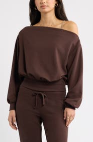 BP. Off the Shoulder Sweatshirt