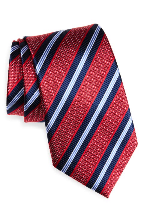 Stripe Silk Tie