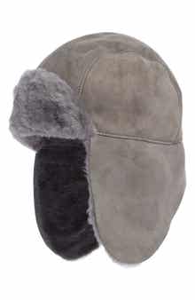 UGG® Genuine Shearling Trapper Hat