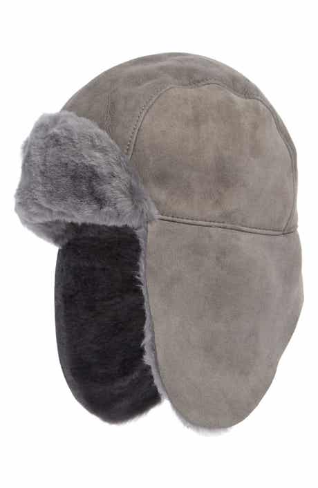 UGG® Genuine Shearling Trapper Hat