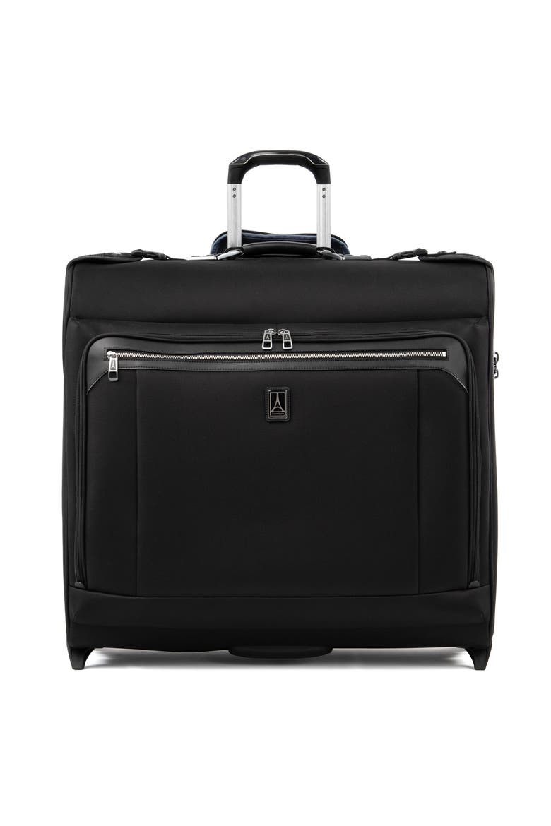 Platinum Elite 50" Rolling Garment Bag, Main, color, Shadow Black