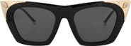 PHILIPP PLEIN 52mm Square Sunglasses