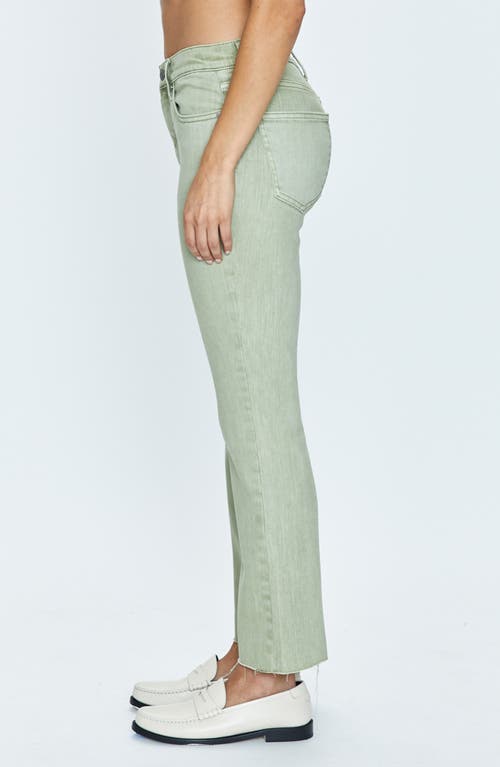 Pistola Lennon High Waist Raw Hem Crop Bootcut Jeans
