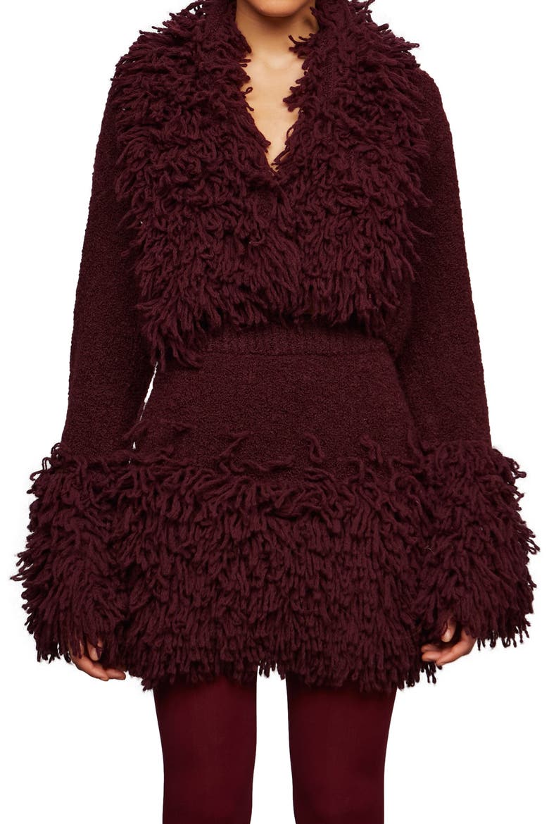 Lilia Knit Top, Alternate, color, Pinot Noir