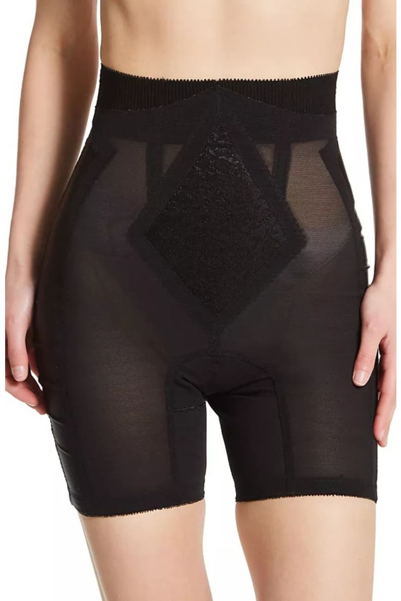 Firm Control High Waist No Top Roll Girdle, Alternate, color, Black