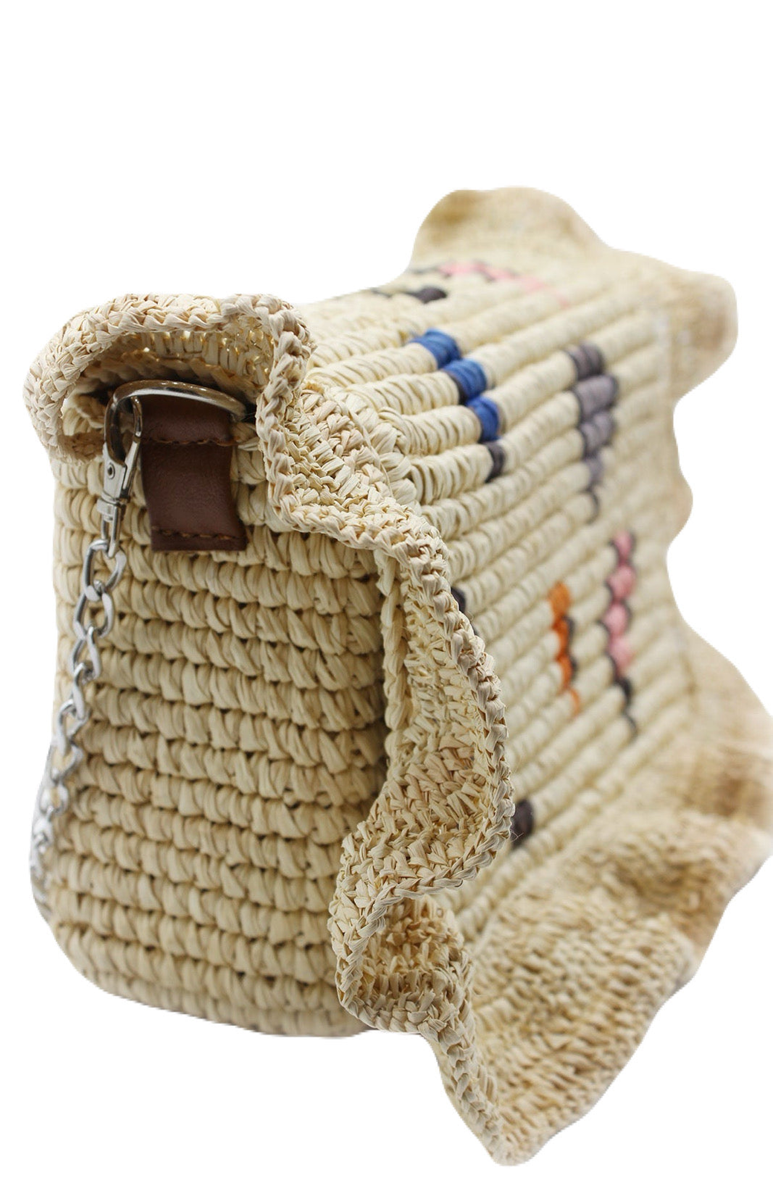 Amazónica Mura Handbag, Alternate, color, Beige Multi