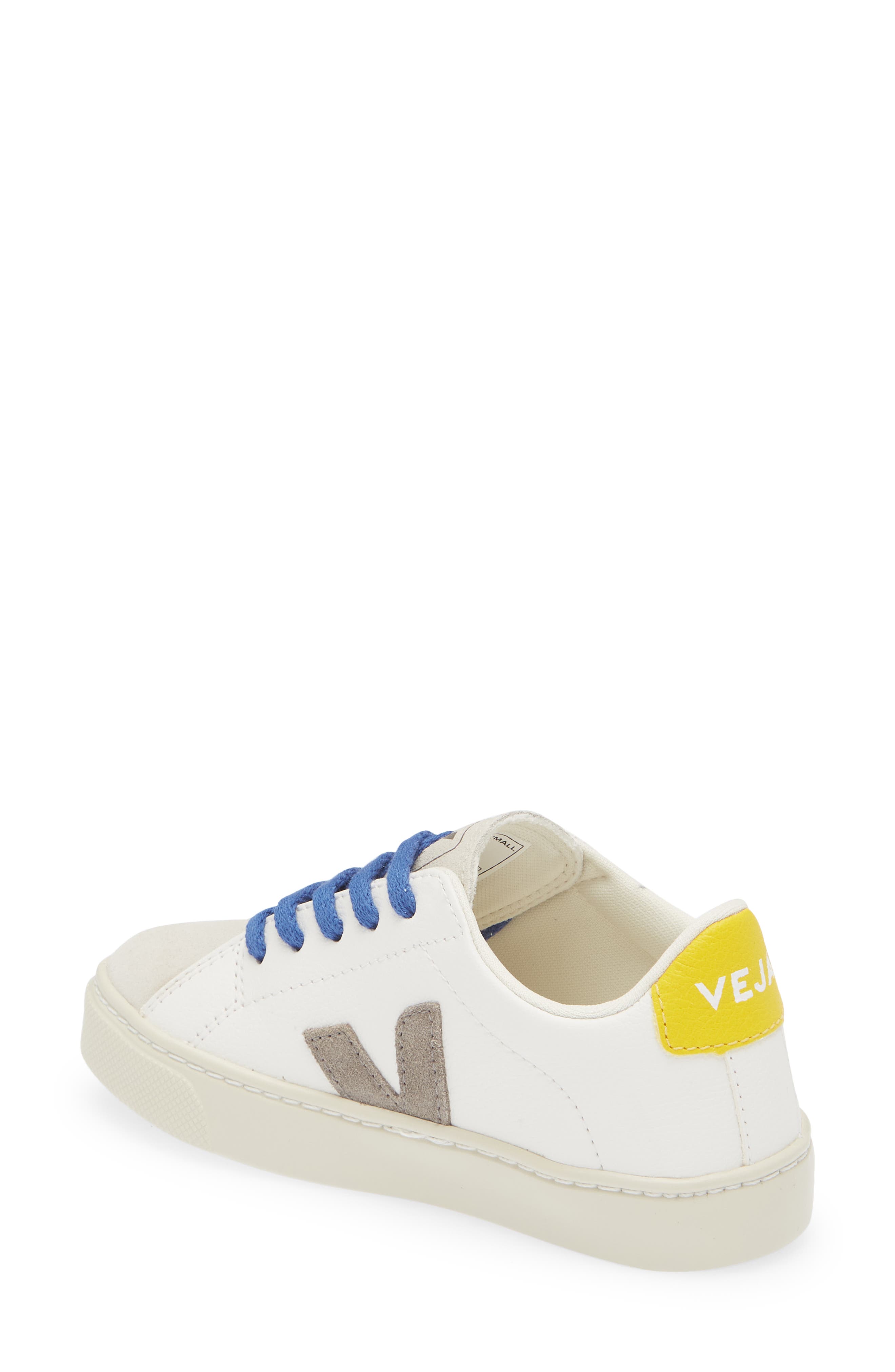 Veja Small Lace-Up Esplar Sneaker, Alternate, color, Extra White Moonrock Tonic
