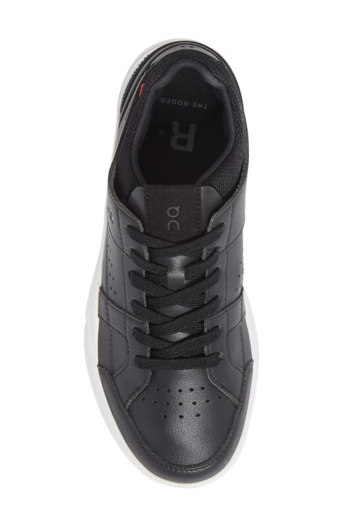 On The Roger Clubhouse Tennis Sneaker In Black