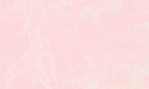 Shop Tart Kine Challis Short Sleeve Button-up Shirt & Shorts Pajamas In Jungle Scenic Pink