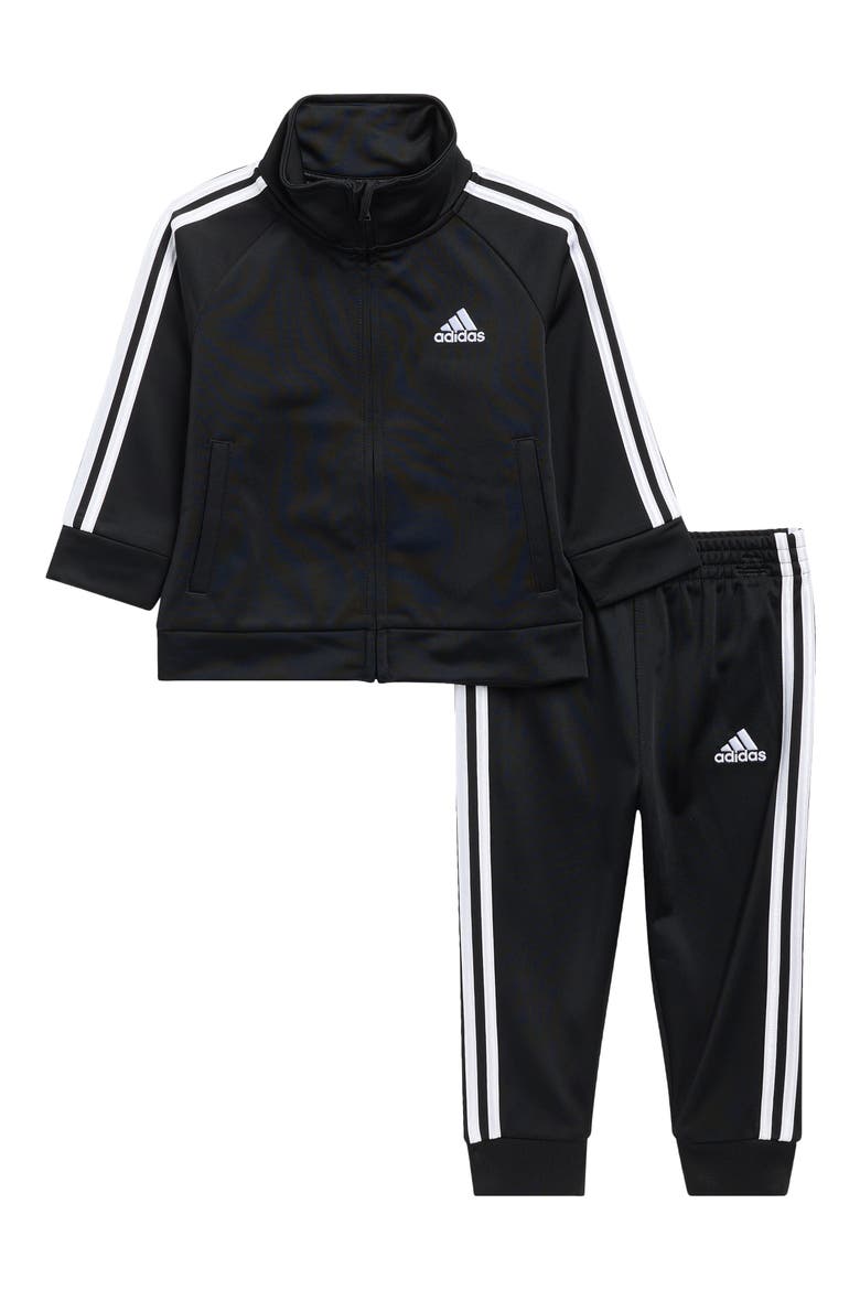 Core Track Jacket & Joggers Set, Main, color, BLACK
