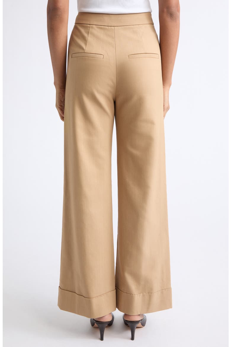 Darell High Waist Wide Leg Pants, Alternate, color, HERITAGE KHAKI