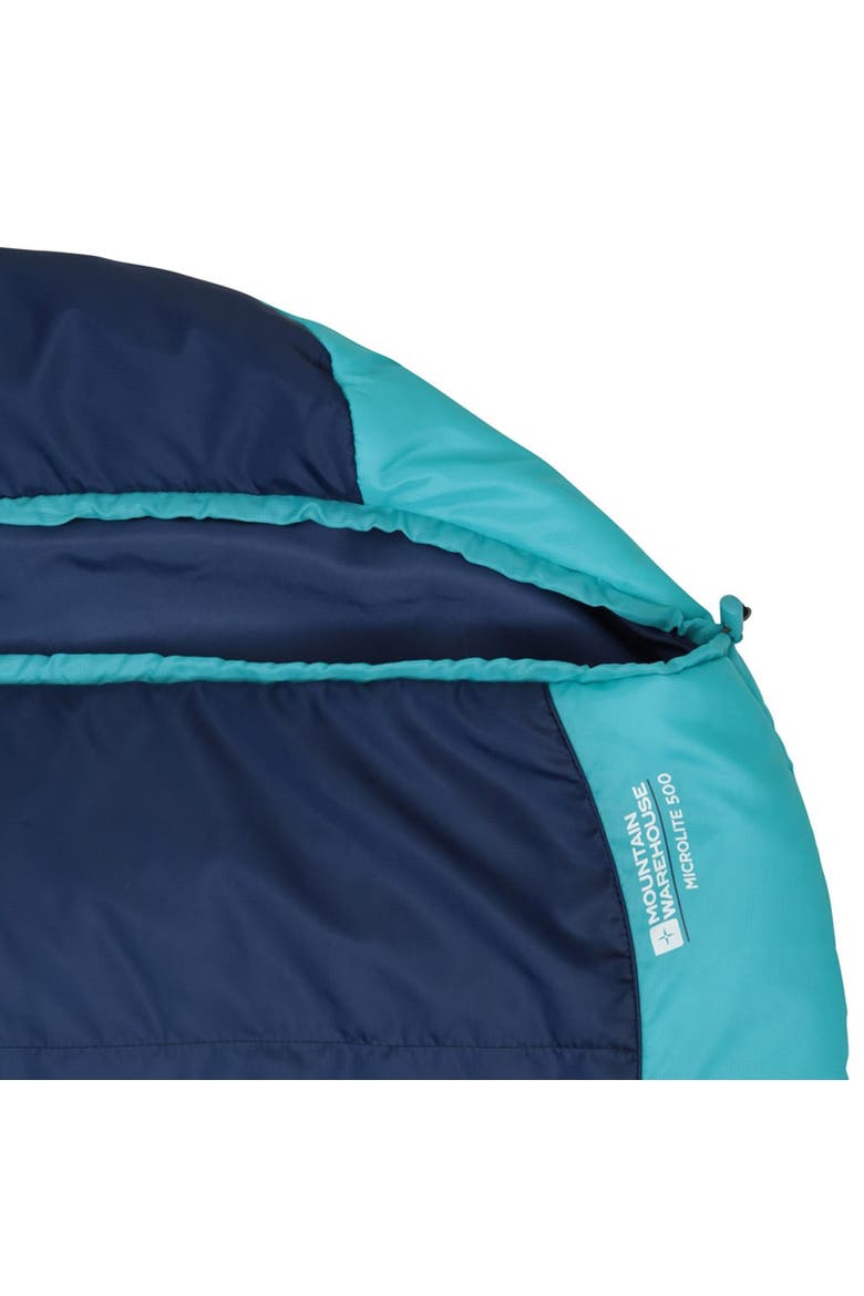 Gender Inclusive R Zip Microlite 500 Mid Mummy Bag, Alternate, color, Blue