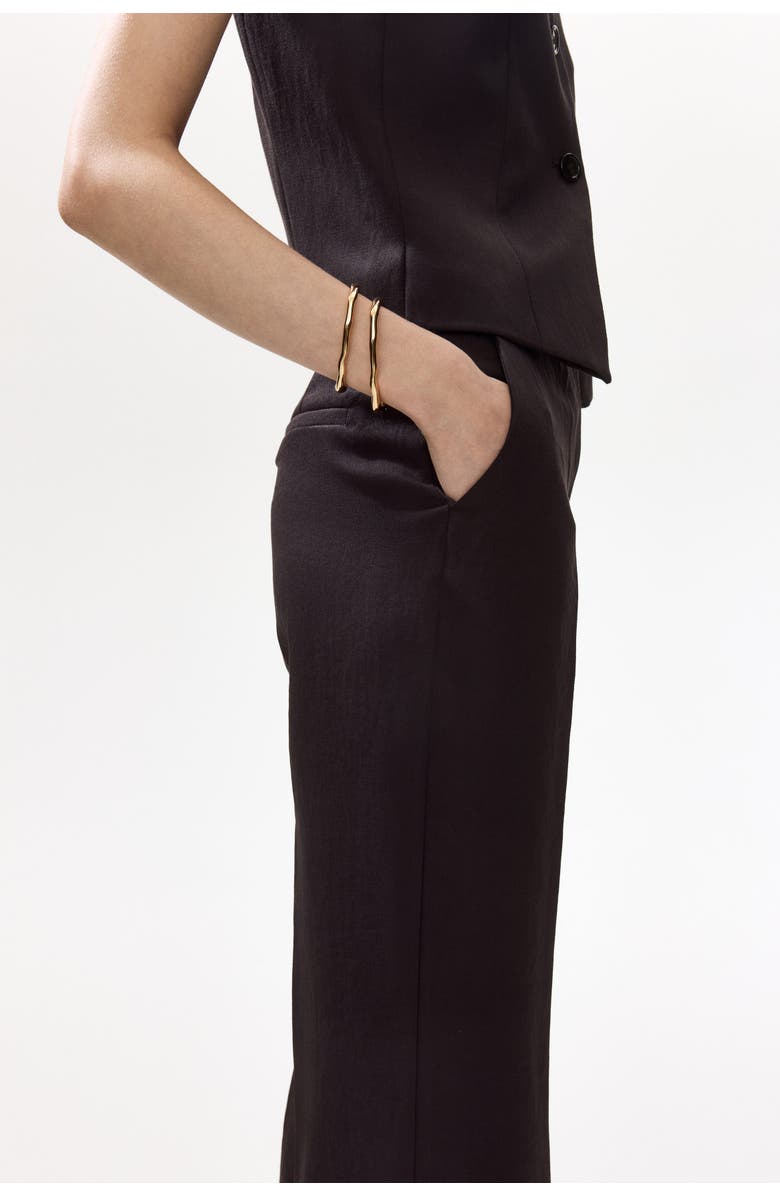 H&M Bootcut Tailored Trousers, Alternate, color, 