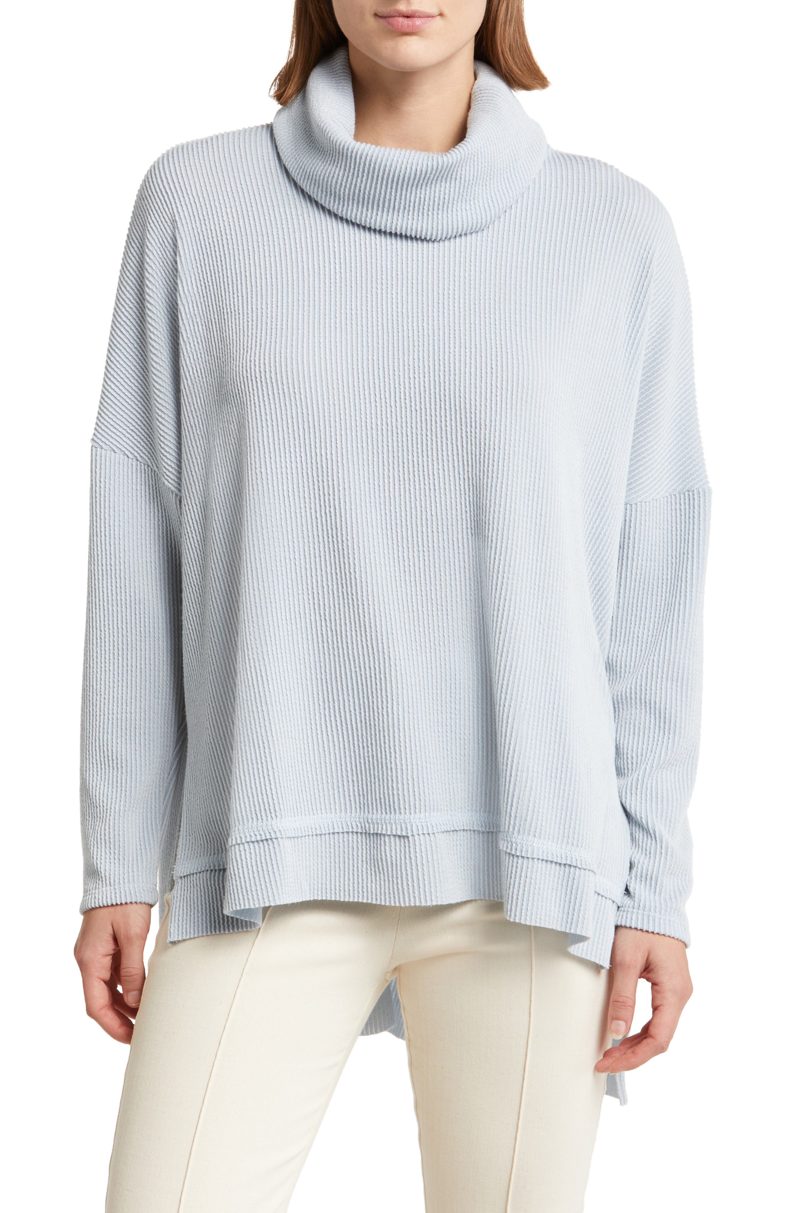 GIBSONLOOK Rib High-Low Tunic Sweater (Women) | Nordstromrack