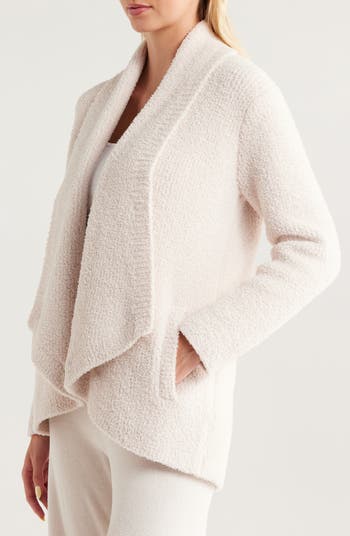 Cozy Chic<sup>®</sup> Shawl Collar Rib Cardigan