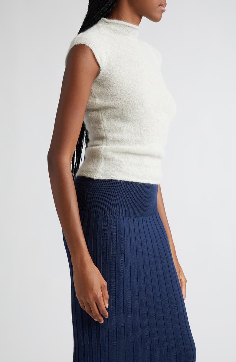 Paloma Wool Guidi Cap Sleeve Alpaca Blend Sweater, Alternate, color, 