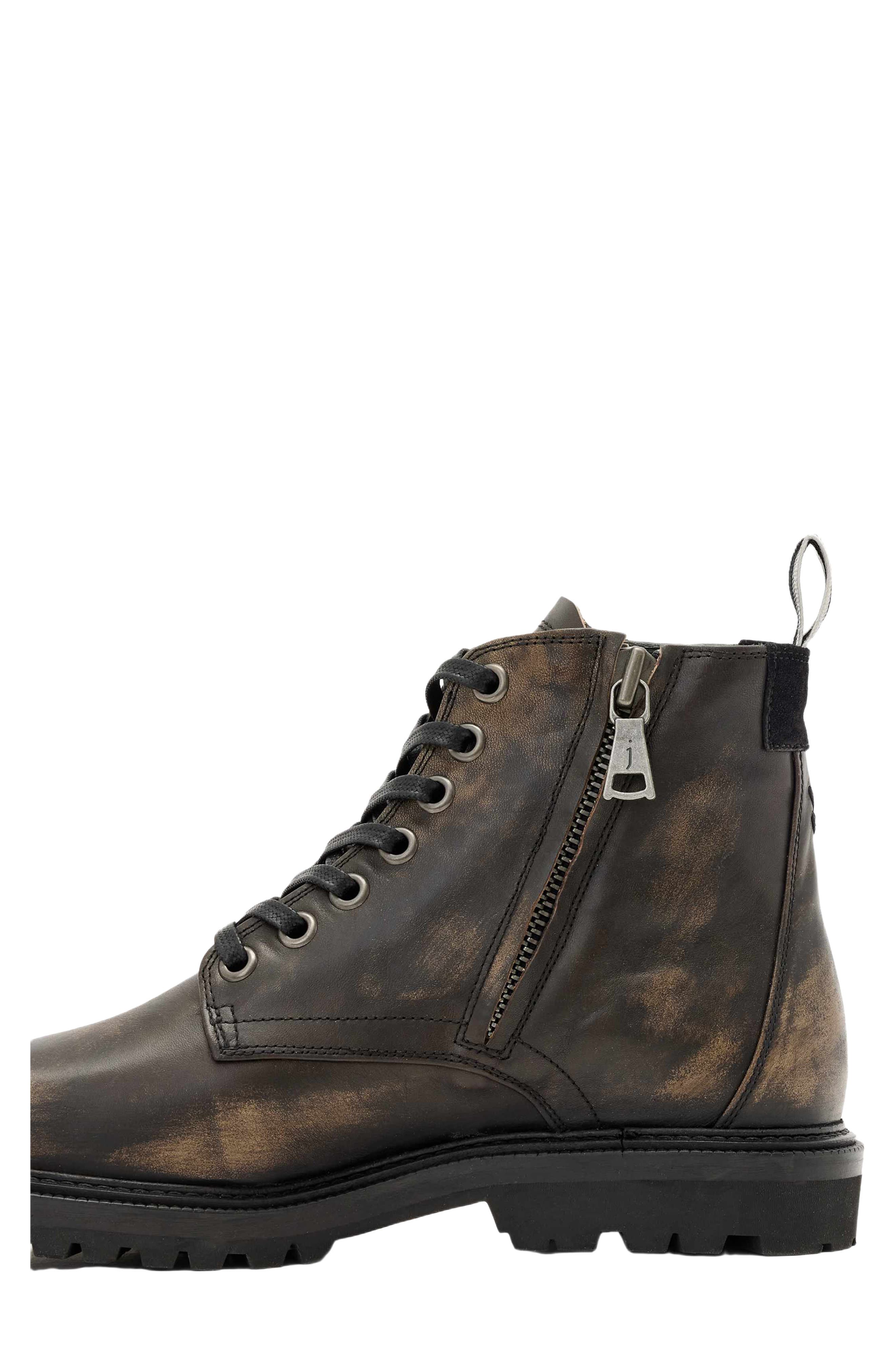 Lex Lace Boot, Alternate, color, DARK CHARCOAL