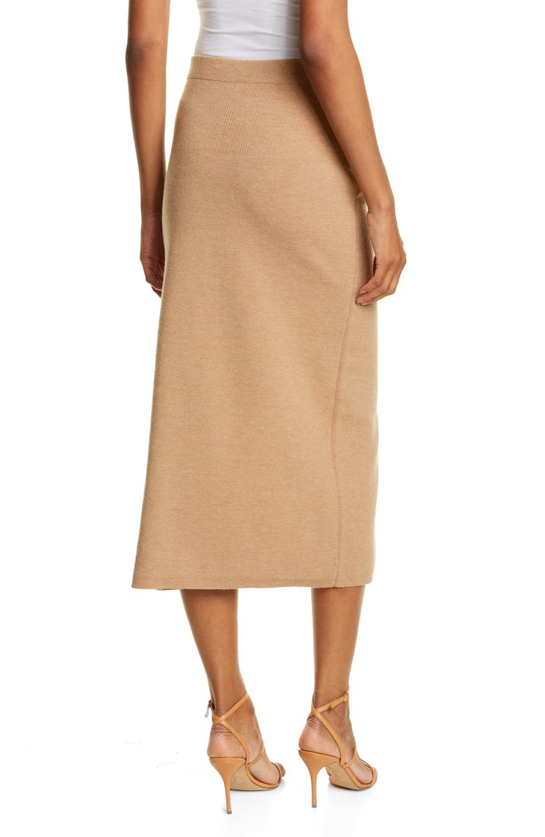 AMUR Jara Wool Blend Knit Midi Skirt, Alternate, color,