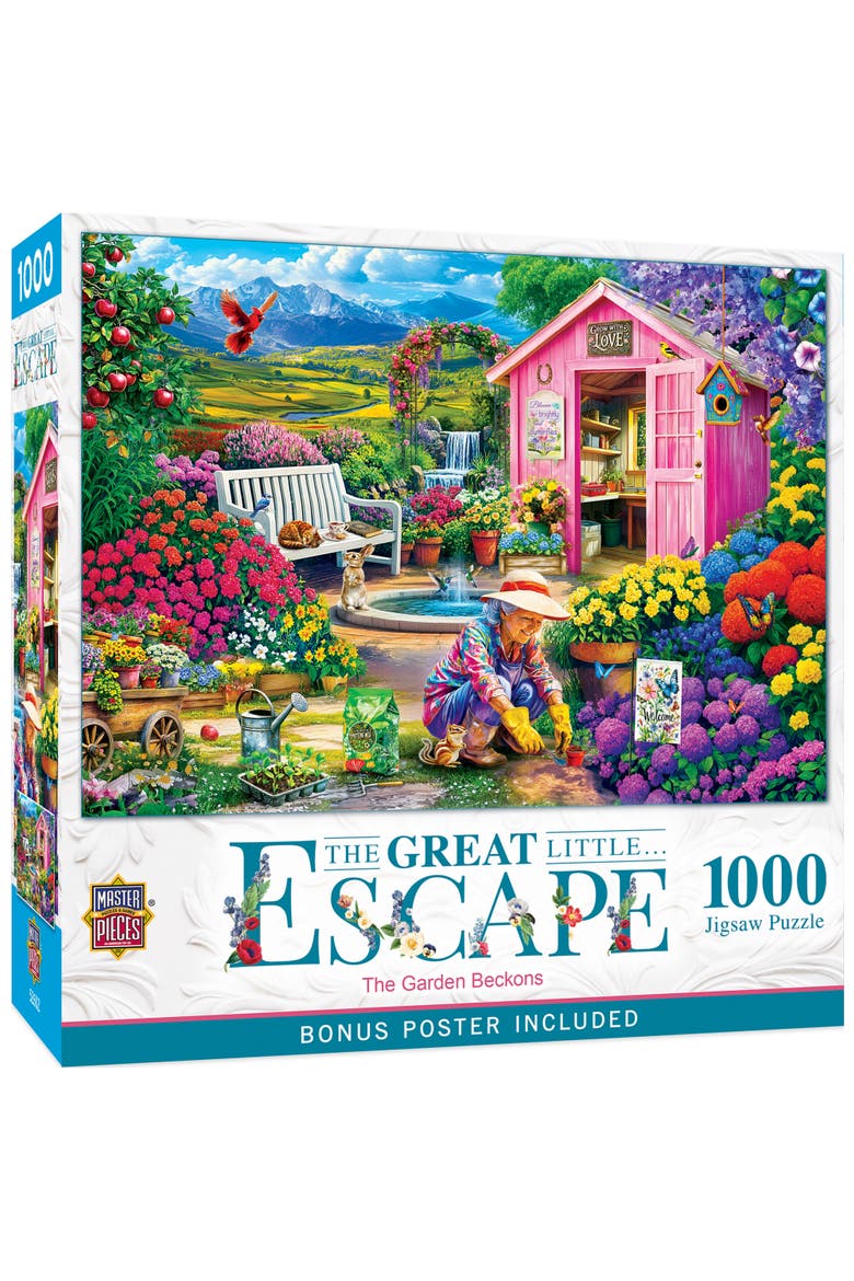 The Garden Beckons 1000pc Jigsaw Puzzle, Main, color, Multicolor