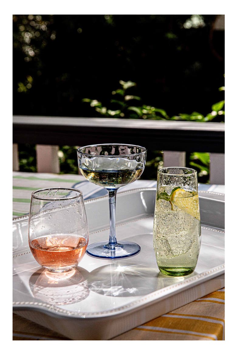 Puro Set of 2 Cocktail Coupé Glasses, Alternate, color, CHAMBRAY