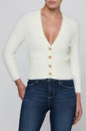 L'AGENCE Agathe Fuzzy Cardigan
