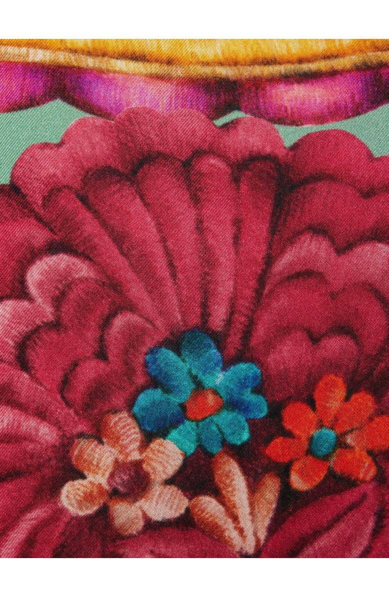 La DoubleJ Foulard Shirt Zodiac Placée Marigold, Alternate, color, Zodiac Placée Marigold